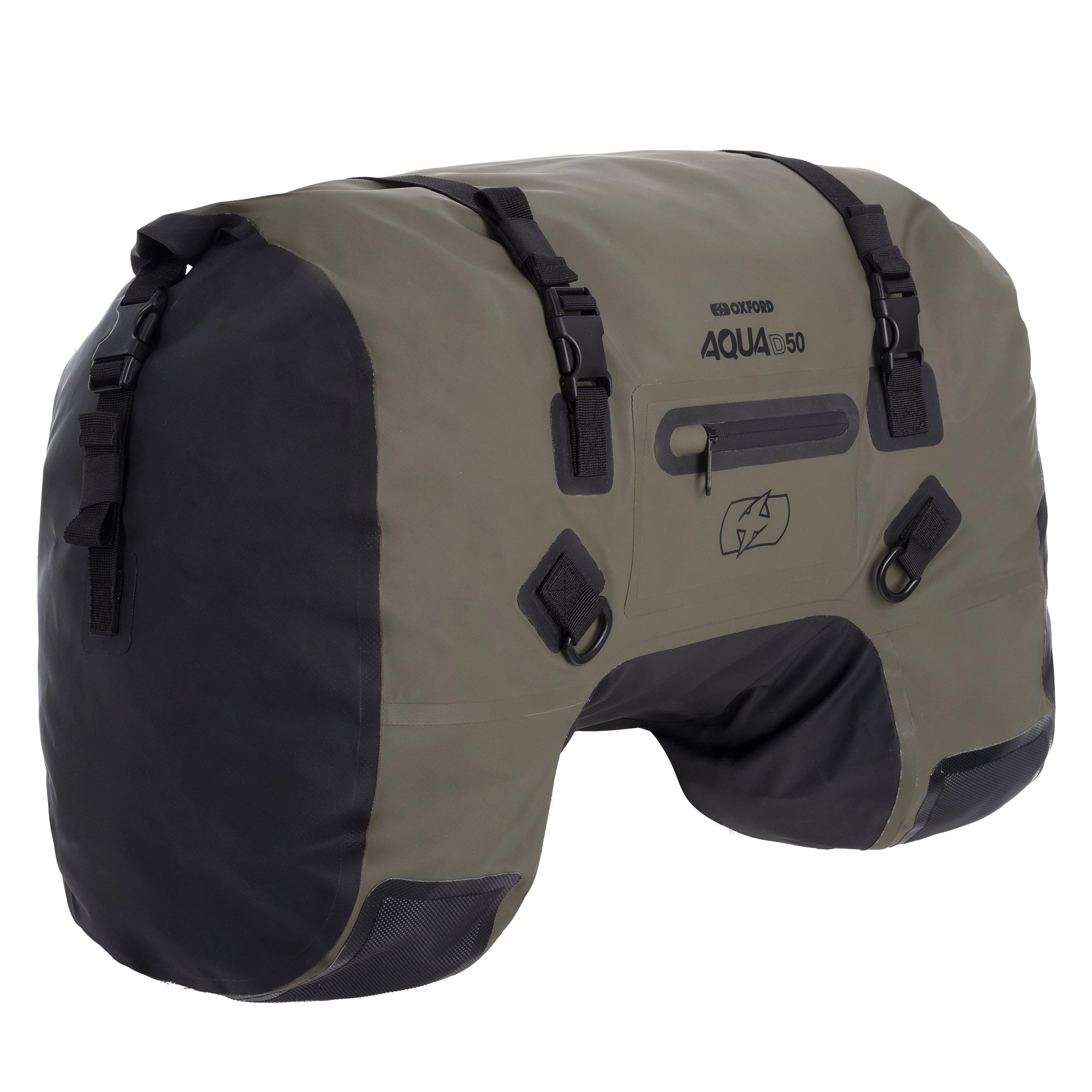 Сумка багажна Oxford OL707 Black/Khaki