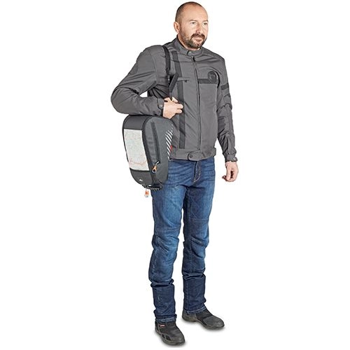 Cумка на бак Kappa AH201 Grey