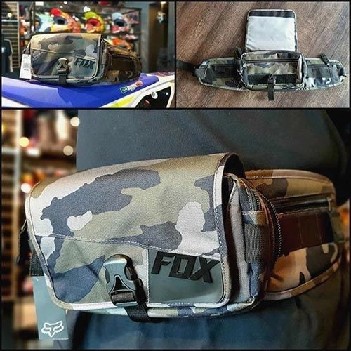 Сумка на пояс FOX Deluxe ToolPack Green/Grey/Black