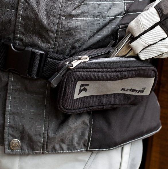 Сумка на пояс Kriega Harness Pocket Black