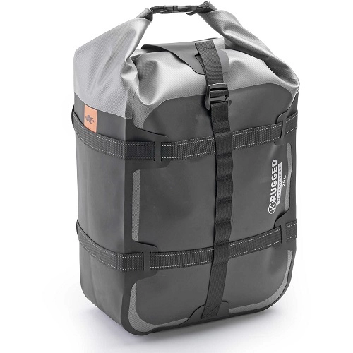 Сумка обтічника заднього Kappa AV02 Black/Silver
