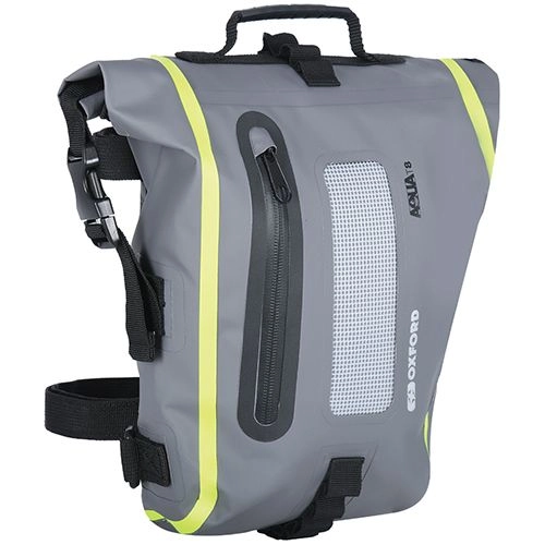Сумка обтічника заднього Oxford OL465 Aqua Black/Grey/Fluo