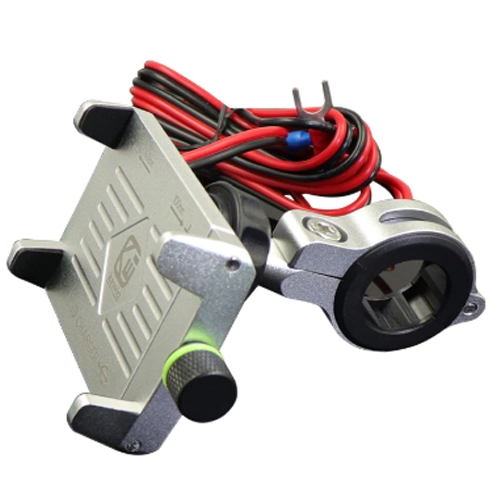 Тримач для телефону Motorace MDT-006 Silver