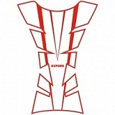 Наклейка на бак мотоцикла Oxford OX541 Red