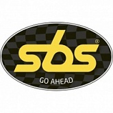 Наклейка универсальная SBS Racing Supertack Black