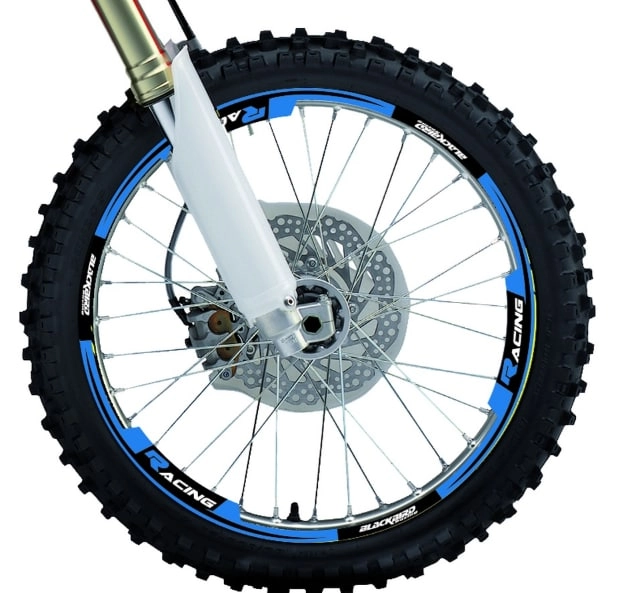 Комплект наклейок на мотоцикл Blackbird E5088/70 Blue/Black