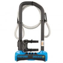 Замок блокировки тормозного диска Oxford Shackle 14 Pro LK323 Blue