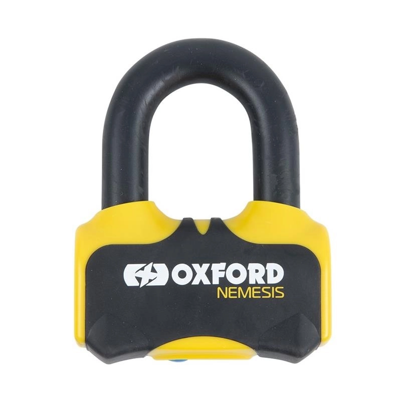 Замок блокування гальмівного диска Oxford Nemesis LK471 Yellow