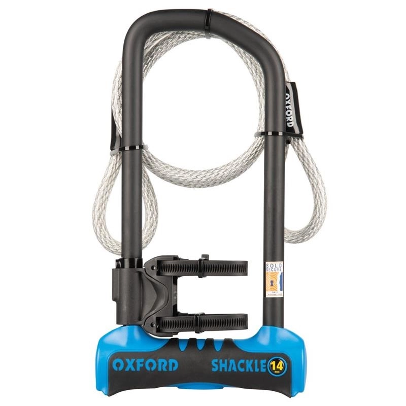 Замок блокування гальмівного диска Oxford Shackle 14 Pro LK323 Blue