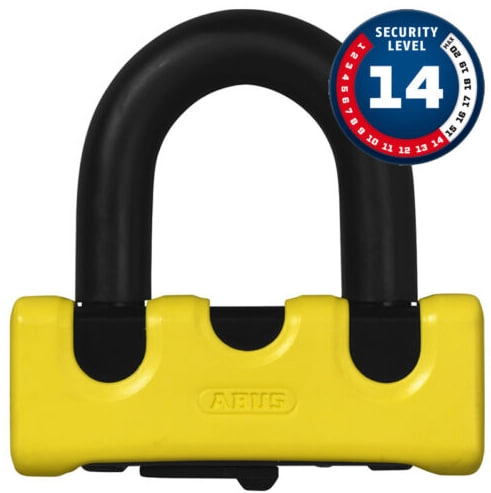 Замок блокування гальмівного диска Abus 67 XS Yellow