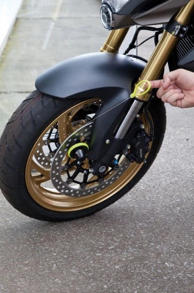 Замок блокування гальмівного диска Abus 68 X-Plus Black/Yellow