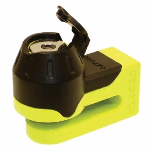 Замок блокування гальмівного диска Oxford LK291 Mini Yellow/Black
