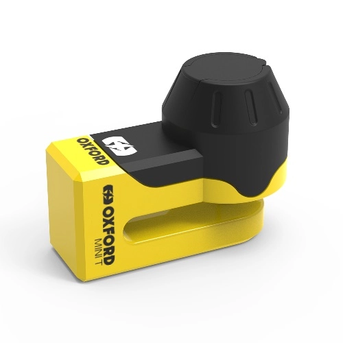 Замок блокування гальмівного диска Oxford LK291 Mini Yellow/Black