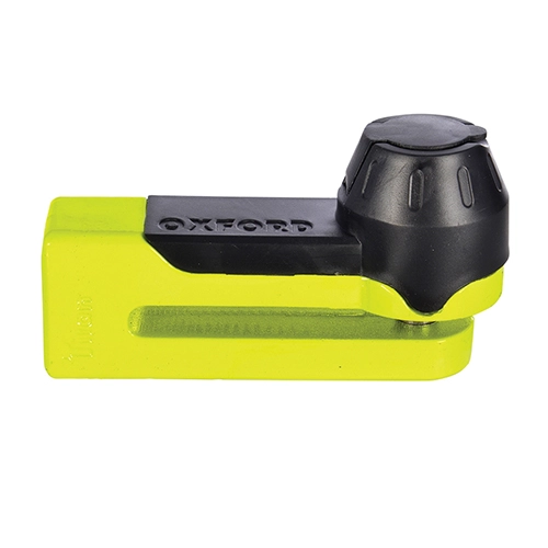 Замок блокування гальмівного диска Oxford LK486 Yellow