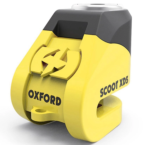 Замок блокування гальмівного диска Oxford XD5 Yelllow