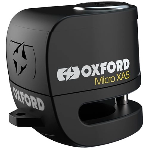 Замок блокування гальмівного диска із сигналізацією Oxford LK214 Black/Black
