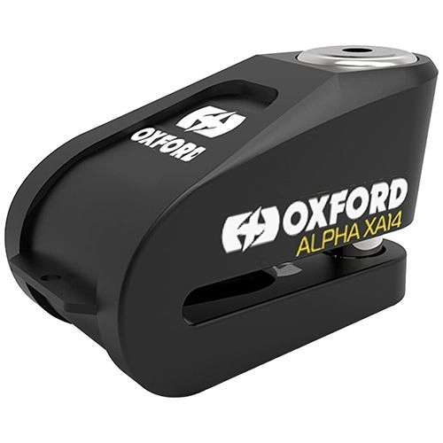 Замок блокування гальмівного диска із сигналізацією Oxford LK218 Black