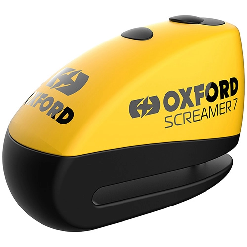 Замок блокування гальмівного диска із сигналізацією Oxford LK290 Yellow