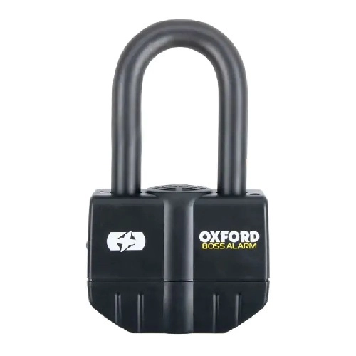 Замок блокування гальмівного диска із сигналізацією Oxford LK484 Black