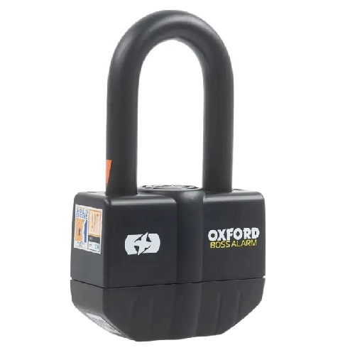 Замок блокування гальмівного диска із сигналізацією Oxford LK484 Black