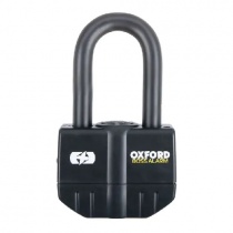 Замок блокировки тормозного диска с сигнализацией Oxford LK484 Black