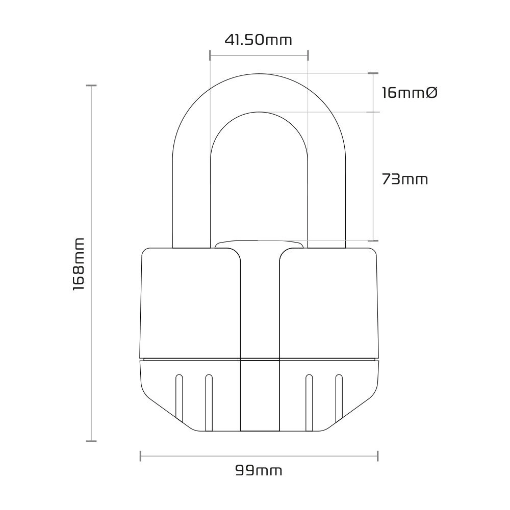 Ланцюг протиугінний Oxford LK482