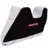 Чехол для мотоцикла Biketec Aquatec Black/Silver Top Box