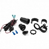 Гнездо USB с вольтметром Biketec BTMUS10+