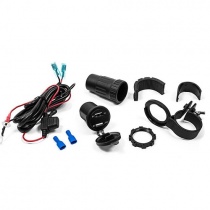 Гнездо USB с вольтметром Biketec BTMUS10+