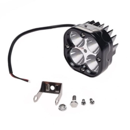 Лампа додаткового освітлення Motorace AW24834 Black/Chrome