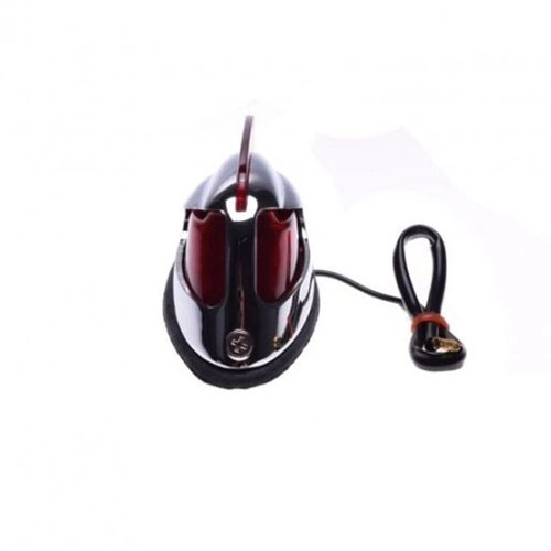 Лампа додаткового освітлення Motorace TLO-002 Red/Chrome