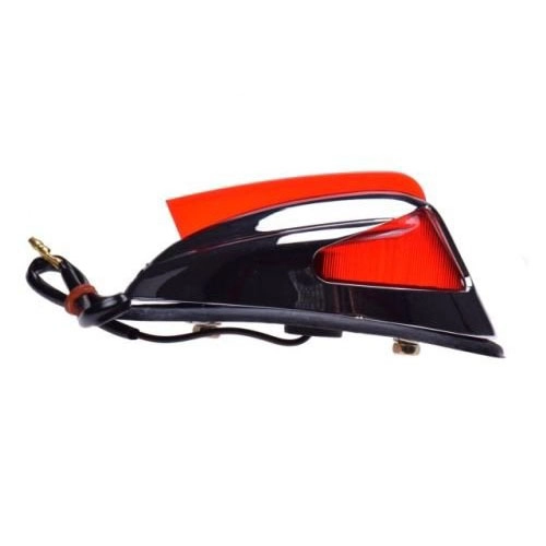 Лампа додаткового освітлення Motorace TLO-002 Red/Chrome
