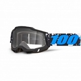 Мотоочки 100% Ride Accuri II Callisto Black/White/Blue Clear Lens