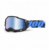 Мотоочки 100% Ride Accuri II Callisto Black/White Blue Mirror Lens