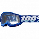 Мотоочки 100% Ride Accuri II Desoto Biege/Blue Clear Lens