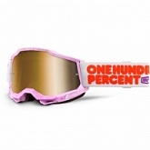 Мотоочки 100% Ride Accuri II Hundreds Pink/White True Gold Mirror Lens