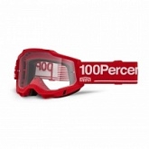 Мотоочки 100% Ride Accuri II Wolg Red/White Clear Lens