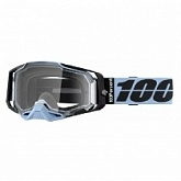 Мотоочки 100% Ride Armega Petros Blue/Black Clear Lens