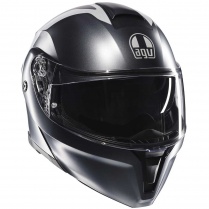 Шлем AGV Streetmodular Resia Grey/Silver/Red