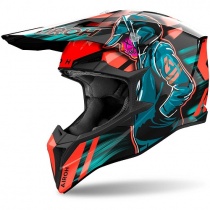 Шлем Airoh Wraaap Cyber Orange