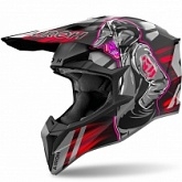 Шлем Airoh Wraaap Cyber Red Matt