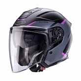 Шлем Caberg Flyon II Boss Black/Gray/Fuchsia