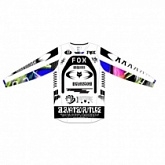 Мотоджерси FOX 180 Image Cosmo White/Black