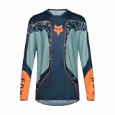 Мотоджерси FOX 180 Image Print Arctic Blue