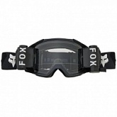 Мотоочки FOX Vue Roll-Off Black/White Clear Lens