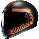 Шлем HJC V10 Foni MC1SF Black/Orange