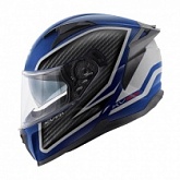 Шлем Kappa KV52 Kronos Black/Blue/Silver/Carbon