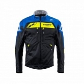 Мотокуртка Kenny Racing Softshell Black/Blue/Yellow