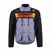 Мотокуртка Kenny Racing Track Black/Grey/Yellow Fluo