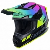Шлем Kenny Racing Track Graphic Black/Green/Pink